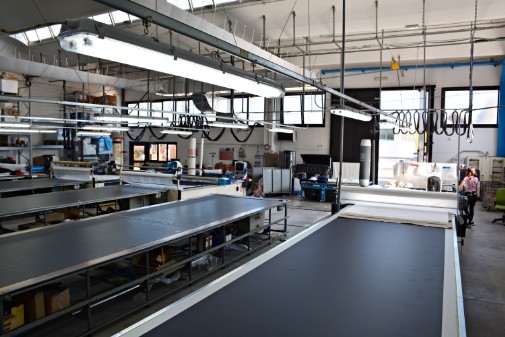 banchi stesura tessuti